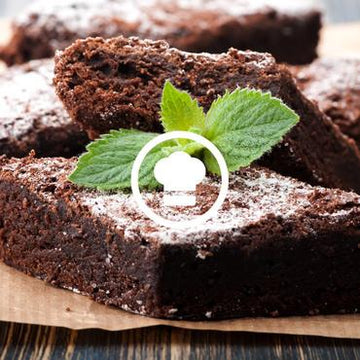 Green Tea X50 Eggplant Protein Brownies