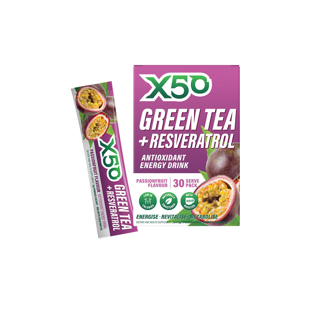Passionfruit Flavour Green Tea X50