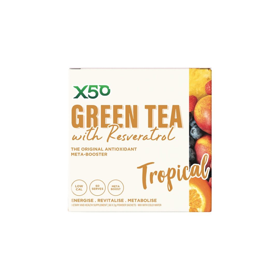 Green Tea X50 Tropical Flavour